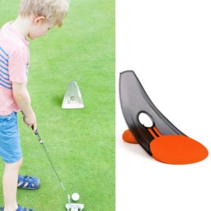 2 PCS Golf Putting Practice Indoor Or Outdoor Putting Trainer(Orange) (OEM)