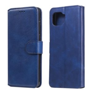 For Motorola Moto G 5G Plus Classic Calf Texture PU + TPU Horizontal Flip Leather Case, with Holder & Card Slots & Wallet(Blue) (OEM)