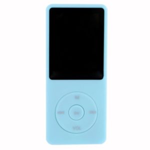 Fashion Portable LCD Screen FM Radio Video Games Movie MP3 MP4 Player Mini Walkman, Memory Capacity:4GB(Light Blue) (OEM)
