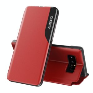For Samsung Galaxy Note 8 Attraction Flip Holder Leather Phone Case(Red) (OEM)