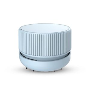 Portable Handheld Desktop Vacuum Cleaner Home Office Wireless Mini Car Cleaner, Colour: Sky Blue Battery (OEM)