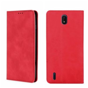 For Nokia C01 Plus/C1 2nd Editon Skin Feel Magnetic Horizontal Flip Leather Phone Case(Red) (OEM)