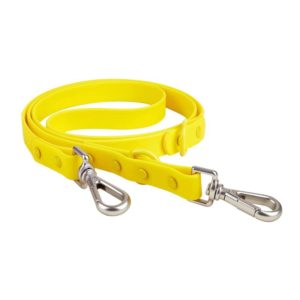 Pet PVC Leash Macaron Color Soft Dog Leash, Size: S(Yellow) (OEM)