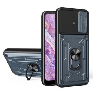 For Nokia C10 Sliding Camshield Card Phone Case(Grey) (OEM)