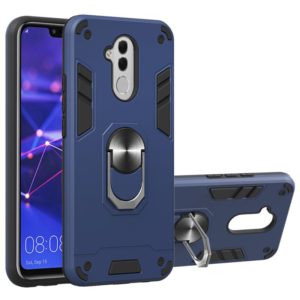 For Huawei Mate 20 Lite 2 in 1 Armour Series PC + TPU Protective Case with Ring Holder(Sapphire Blue) (OEM)