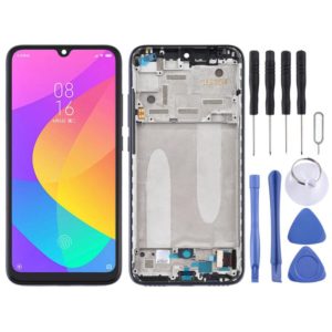 TFT LCD Screen for Xiaomi Mi CC9e / Mi A3 Digitizer Full Assembly with Frame(Black) (OEM)