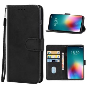 Leather Phone Case For Meizu 16T(Black) (OEM)