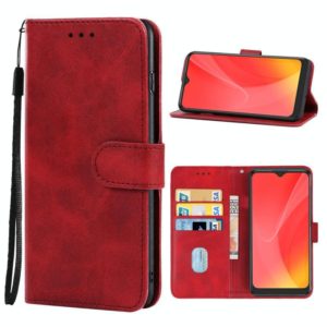 Leather Phone Case For TCL L10 Pro(Red) (OEM)