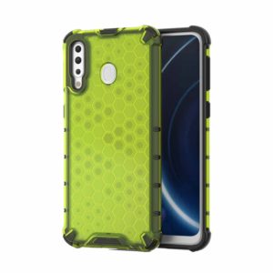 Honeycomb Shockproof PC + TPU Case for Galaxy M30 (Green) (OEM)