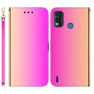 For Nokia G11 Plus Imitated Mirror Surface Horizontal Flip Leather Phone Case(Gradient Color) (OEM)