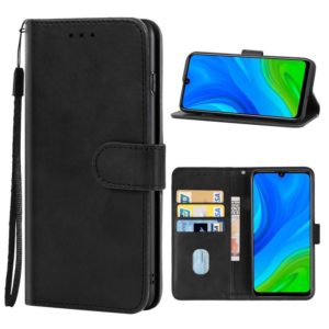 For Huawei P smart 2020 Leather Phone Case(Black) (OEM)
