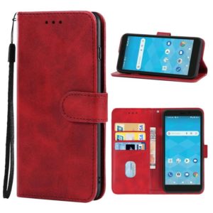 Leather Phone Case For Wiko Life 3 U316AT(Red) (OEM)