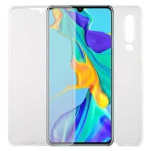 For Huawei P30 TPU + Acrylic Ultra-Thin Double-Sided All-Inclusive Transparent Mobile Phone Case (OEM)