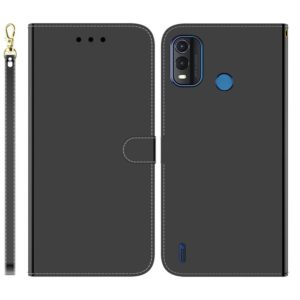 For Nokia G11 Plus Imitated Mirror Surface Horizontal Flip Leather Phone Case(Black) (OEM)