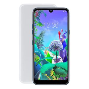 TPU Phone Case For LG Q60(Transparent White) (OEM)