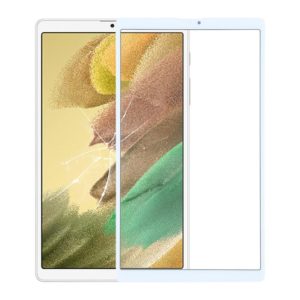 For Samsung Galaxy Tab A7 Lite SM-T225 LTE Front Screen Outer Glass Lens (White) (OEM)
