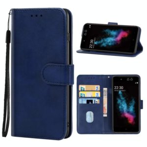For Tecno S32 Leather Phone Case(Blue) (OEM)