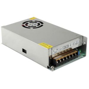 (S-250-24 DC 0-24V 10A) Regulated Switching Power Supply (Input:AC100~130V/200~240V, Dimension(LxWxH): 200x112x50mm (OEM)