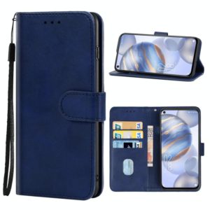Leather Phone Case For Oukitel C21(Blue) (OEM)