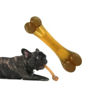 Nylon PU Dog Molar Stick Cleaning Dog Bite Toy, Specification: Large Arched Bone (OEM)