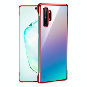 For Galaxy Note 10 SULADA Borderless Plated PC Protective Case(Red) (SULADA) (OEM)