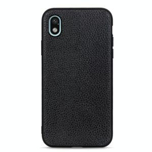 For Sony Xperia Ace III Litchi Texture Leather Shockproof Phone Case(Black) (OEM)