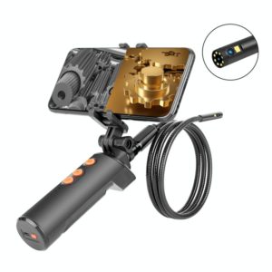 F280 1080P IP68 Waterproof Dual Camera WiFi Digital Endoscope, Length:1m Snake Tube(Black) (OEM)
