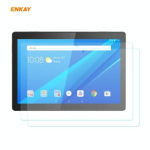 For Lenovo Smart Tab M10 10.1 2 PCS ENKAY Hat-Prince 0.33mm 9H Surface Hardness 2.5D Explosion-proof Tempered Glass Screen Protector (ENKAY) (OEM)