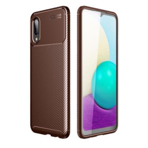For Samsung Galaxy Xcover 5 Carbon Fiber Texture Shockproof TPU Case(Brown) (OEM)