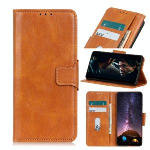 For Motorola Moto G9 / G9 Play / E7 Plus / Lenovo K12 Note Mirren Crazy Horse Texture Horizontal Flip Leather Case with Holder & Card Slots & Wallet(Brown) (OEM)