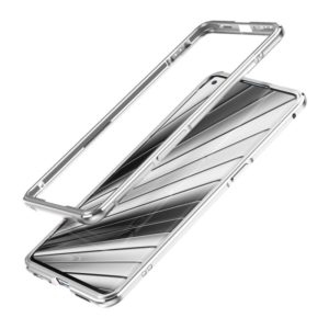 For OPPO Reno3 Pro Aluminum Alloy Shockproof Protective Bumper Frame(Silver) (OEM)