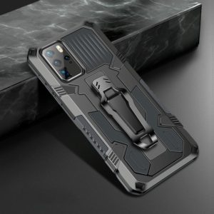 For Huawei P40 Machine Armor Warrior Shockproof PC + TPU Protective Case(Gray) (OEM)
