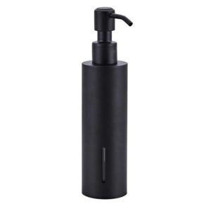 304 Stainless Steel Wall-mounted Manual Soap Dispenser, Style:Round Table Top (OEM)