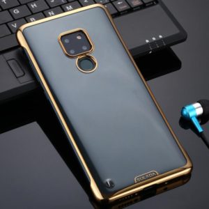 For Huawei Mate 20 SULADA Borderless Drop-proof Vacuum Plating PC Case(Gold) (SULADA) (OEM)