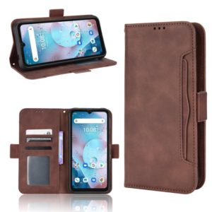 For Umidigi Bison X10S / X10S NFC Skin Feel Calf Pattern Leather Phone Case(Brown) (OEM)