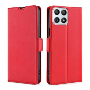 For Honor X30i Ultra-thin Voltage Side Buckle Flip Leather Case(Red) (OEM)