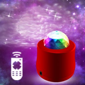 D75 4W The Fifth Generation Fantasy USB Charging Colorful Changing Crystal Magic Ball Stage Light LED DJ Atmosphere Light with Remote Control for Car, Disco DJ, KTV Club, Bar, Wedding, Home Party, DC 5V (OEM)