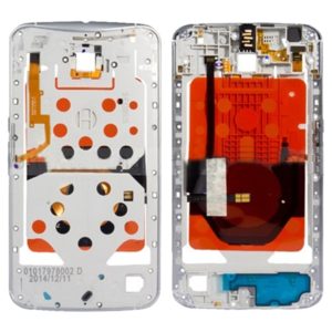 Middle Frame Bezel Plate for Motorola Nexus 6 XT1100(White) (OEM)