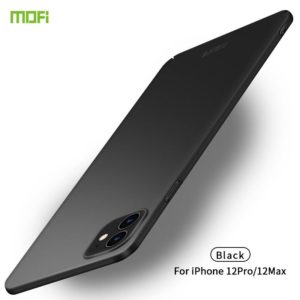For iPhone 12 / 12 Pro MOFI Frosted PC Ultra-thin Hard Case(Black) (MOFI) (OEM)