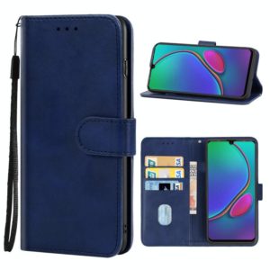 For Tecno Phantom 9 Leather Phone Case(Blue) (OEM)