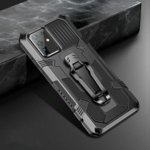 For Samsung Galaxy S20 Machine Armor Warrior Shockproof PC + TPU Protective Case(Black) (OEM)
