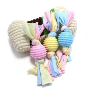 Pet Toys TPR Bite Resistance Dog Supplies Cotton Rope Cloth Toys, Size: Maji Ball(Random Color Delivery) (OEM)