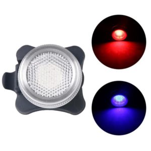 COB Lamp Bead 160LM USB Charging Four-speed Waterproof Bicycle Headlight / Taillight Set, Red Blue Light Dimming 650MA (OEM)