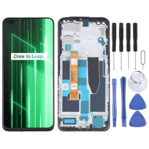 LCD Screen and Digitizer Full Assembly With Frame for OPPO Realme X50 5G RMX2144 (OEM)