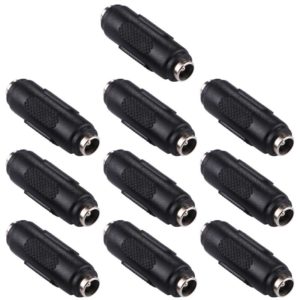 10 PCS 5.5x2.1mm Female to Female Adapter Connector (OEM)