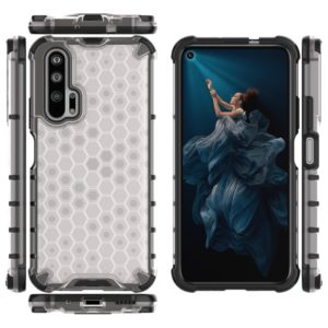 For Huawei Honor 20 Pro Shockproof Honeycomb PC + TPU Case(White) (OEM)