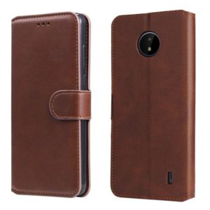 For Nokia C10 / C20 Classic Calf Texture PU + TPU Horizontal Flip Leather Case with Holder & Card Slots & Wallet(Brown) (OEM)