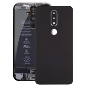Battery Back Cover with Camera Lens for Nokia X6 (2018) / 6.1 Plus TA-1099 TA-1103(Black) (OEM)