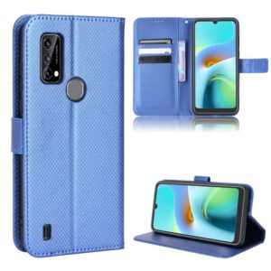 For Blackview A50 Diamond Texture Leather Phone Case(Blue) (OEM)