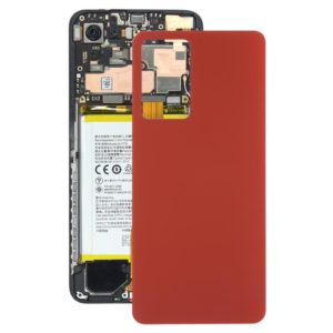 For OPPO Reno7 Pro 5G Glass Battery Back Cover (Red) (OEM)